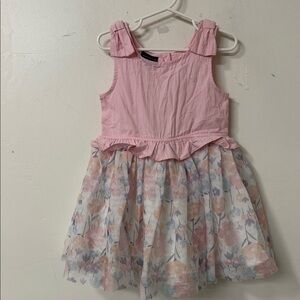 Calvin Klein Pink and Floral Kids Dress